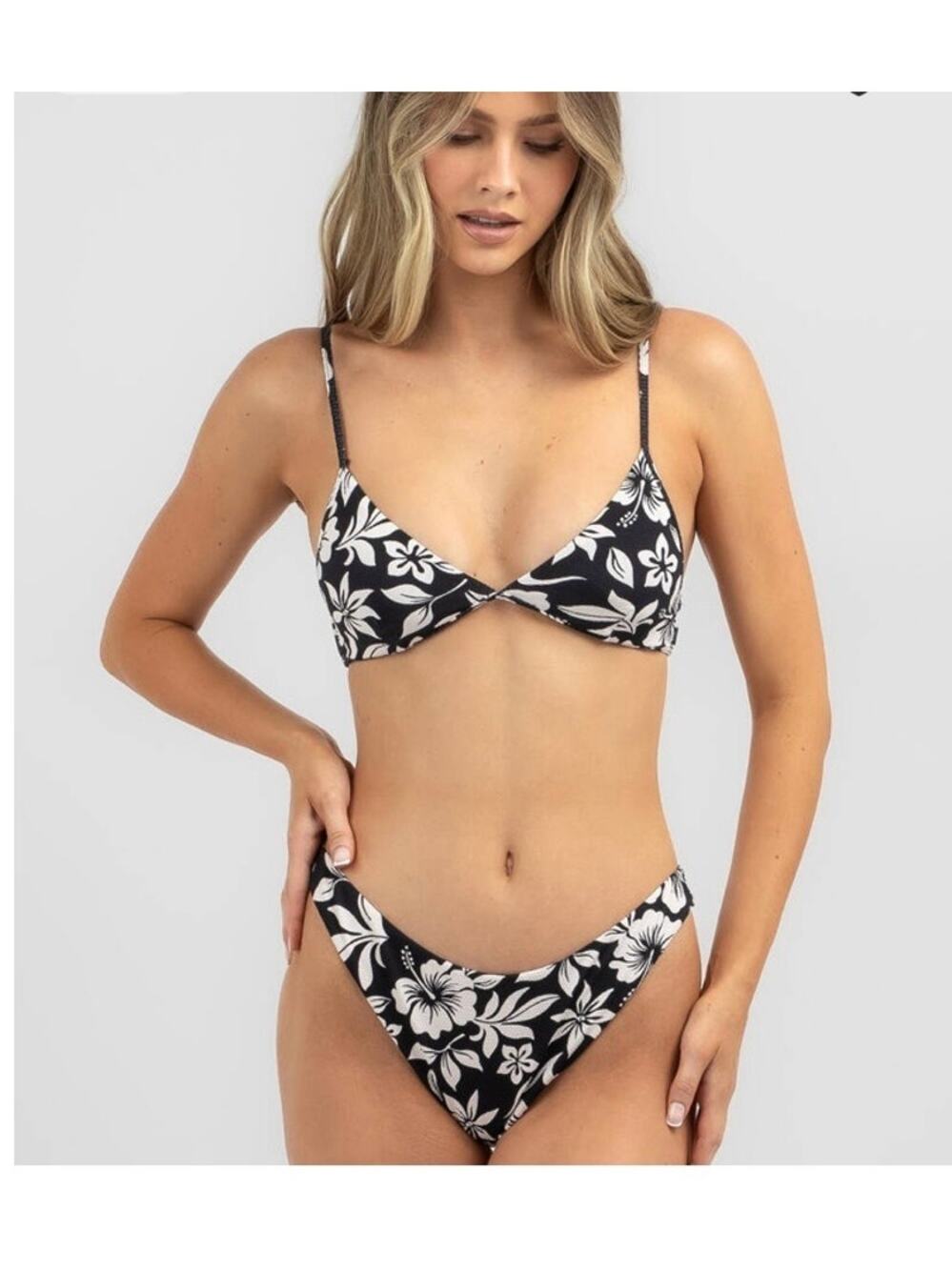 NWT Billabong Toko Skimpy Hike Bikini Bottoms Women's Size L/12